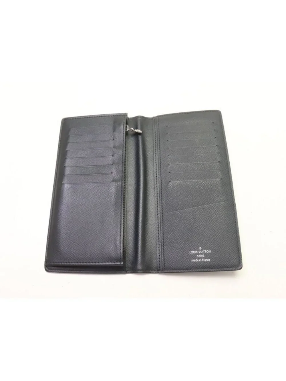 Louis Vuitton Monogram Eclipse Portefeuille Brazza Bifold Wallet